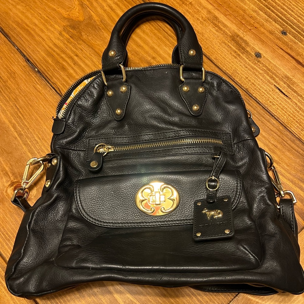Emma Fox Black Satchel